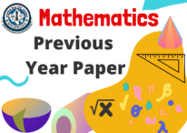 Maths 12th Previous Year Question Paper 2019 (CBSE)