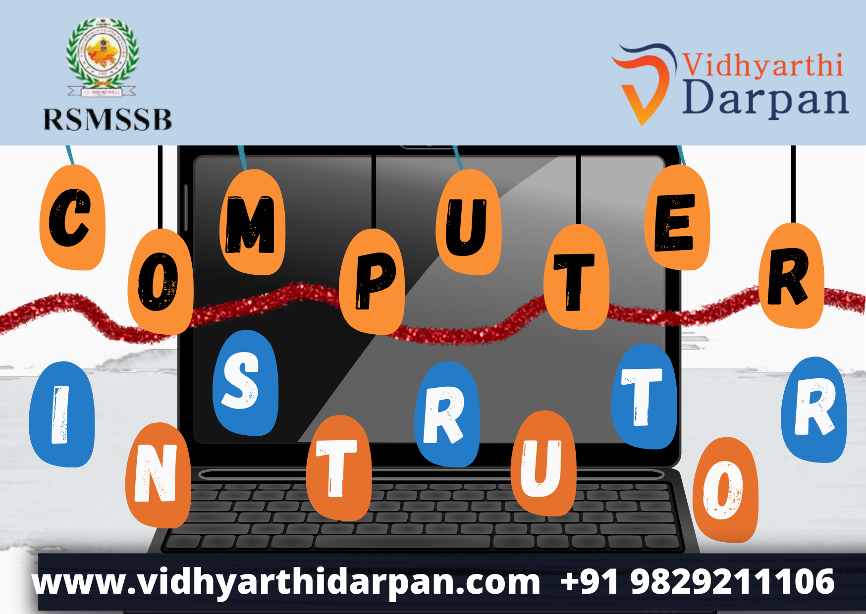 SYLLABUS AND EXAMINATION PLANING FOR COMPUTER INSTRUCTOR Vidhyarthi Darpan