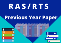 RAS/RTS Previous Year Paper 2012 (Pape-I )